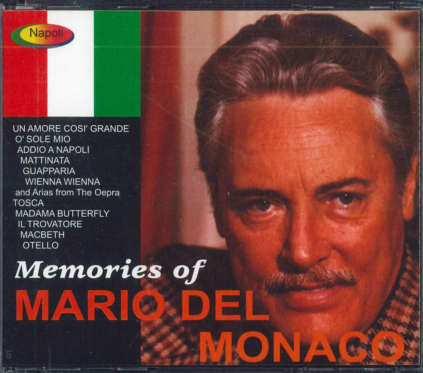 

CD VARIOUS - Memories Of Mario Del Monaco CDN9711 NAPOLI Japan Classical Used