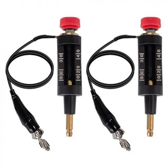 2 PCS Spark Plug Tester, Adjustable Ignition Coil Tester System-2 PCS