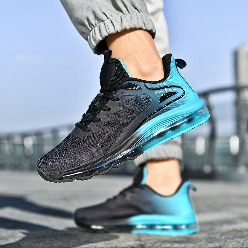 New Foreign Trade 48 Sports Shoes Men's Air Cushion Lightweight Men's Shock Absorption Casual Running Shoes Breathable Men's Shoes