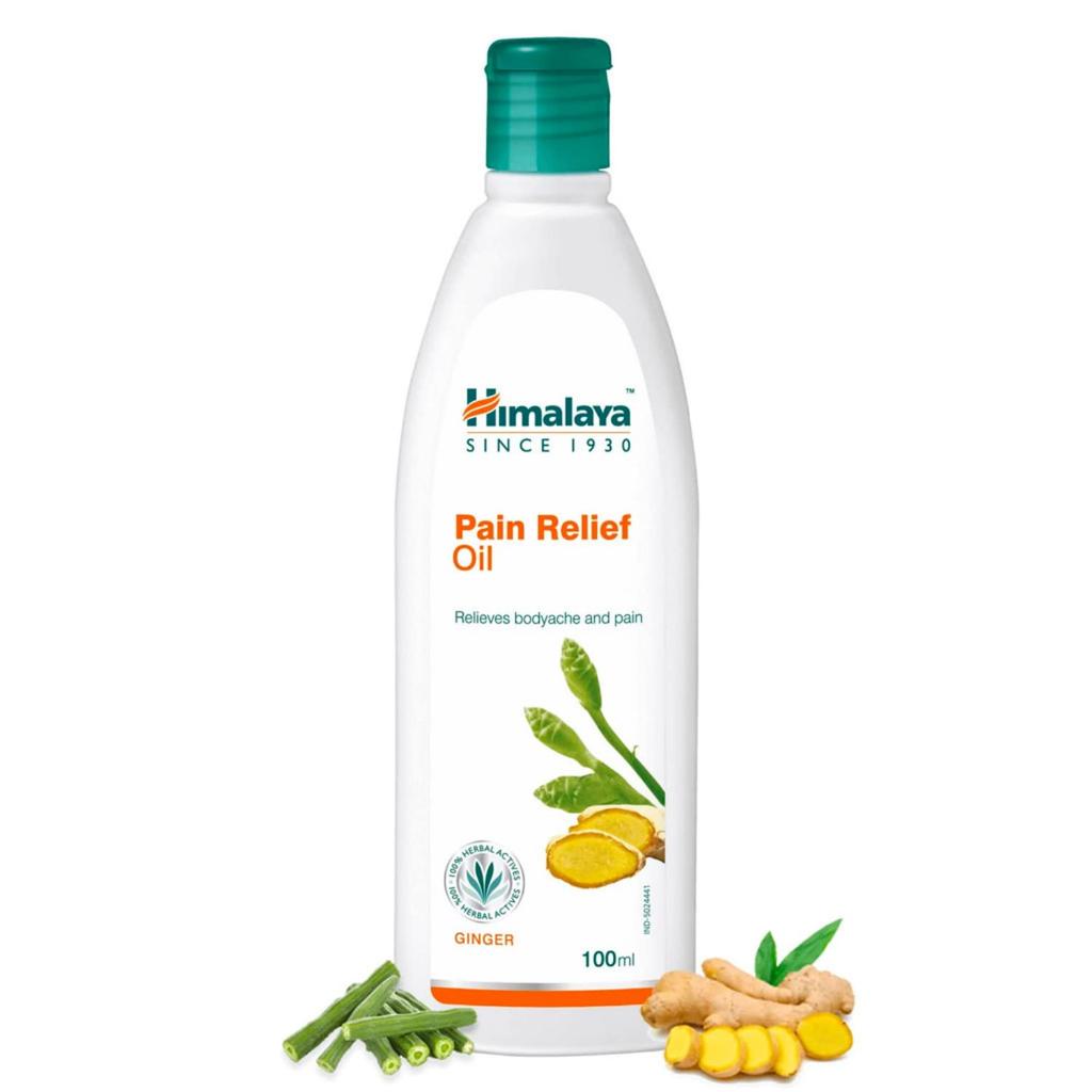 Himalaya Pain Relief Oil 100ml Natural Massage Oil For Body Discomfort Relaxing Muscle Stress Relief Warming Therapy Comfort Care