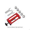 Aluminum Profile Drill Guide Punch Locator Hole Jig Wrench Tool for Cabinet Home