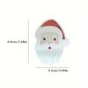 10pcs Christmas Cup Card Santa Hat Wine Glass Decor Xmas Tree Ornaments For Home Christmas Decoration Party Decor New Year Gifts
