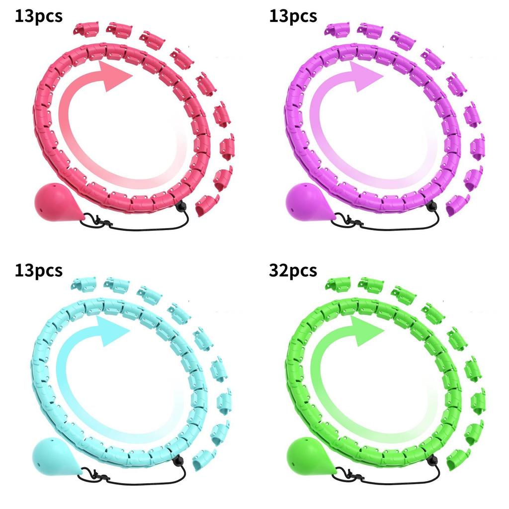 Smart Detachable Hula Hoop For Women With Comfortable Grip And Stylish Colors For Fitness