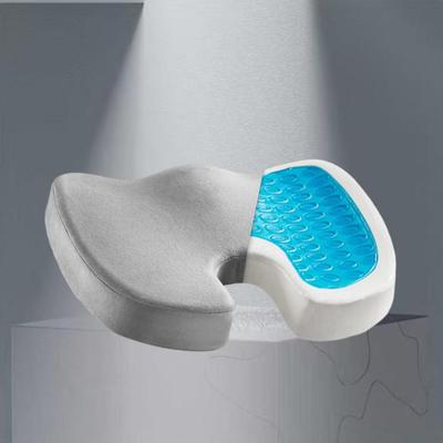 Enhanced Gel Memory Foam Seat Cushion for Office and Car