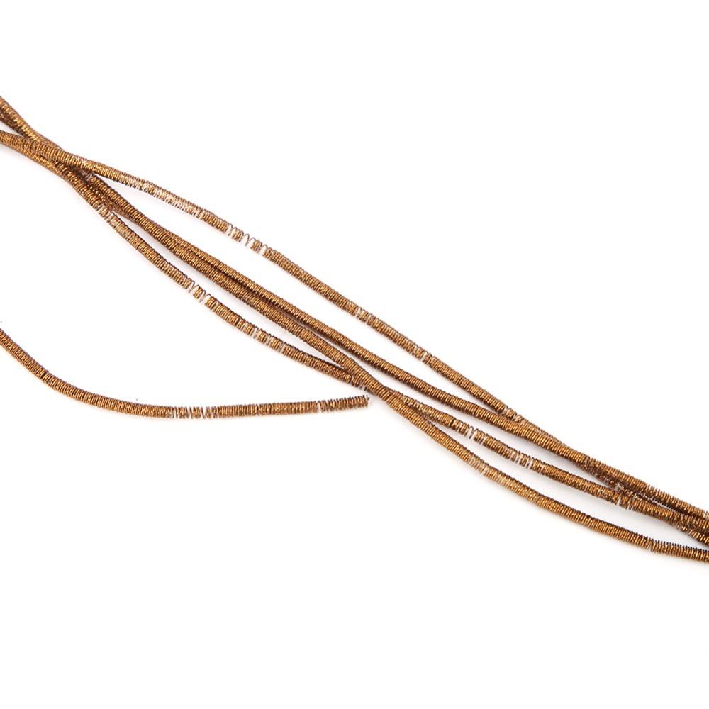 Fine Metallic Embroidery Wire Hand Sewing Metallic Embroidery Thread Beading Wire  For Embroidery