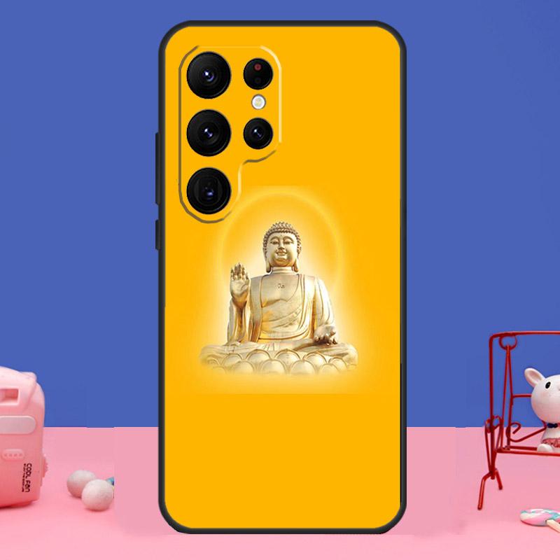 Shakyamuni Buddha Case For Samsung Galaxy S24 S23 S22 Ultra S20 S21 FE Note 20 S8 S9 S10 Note 10 Plus Cover