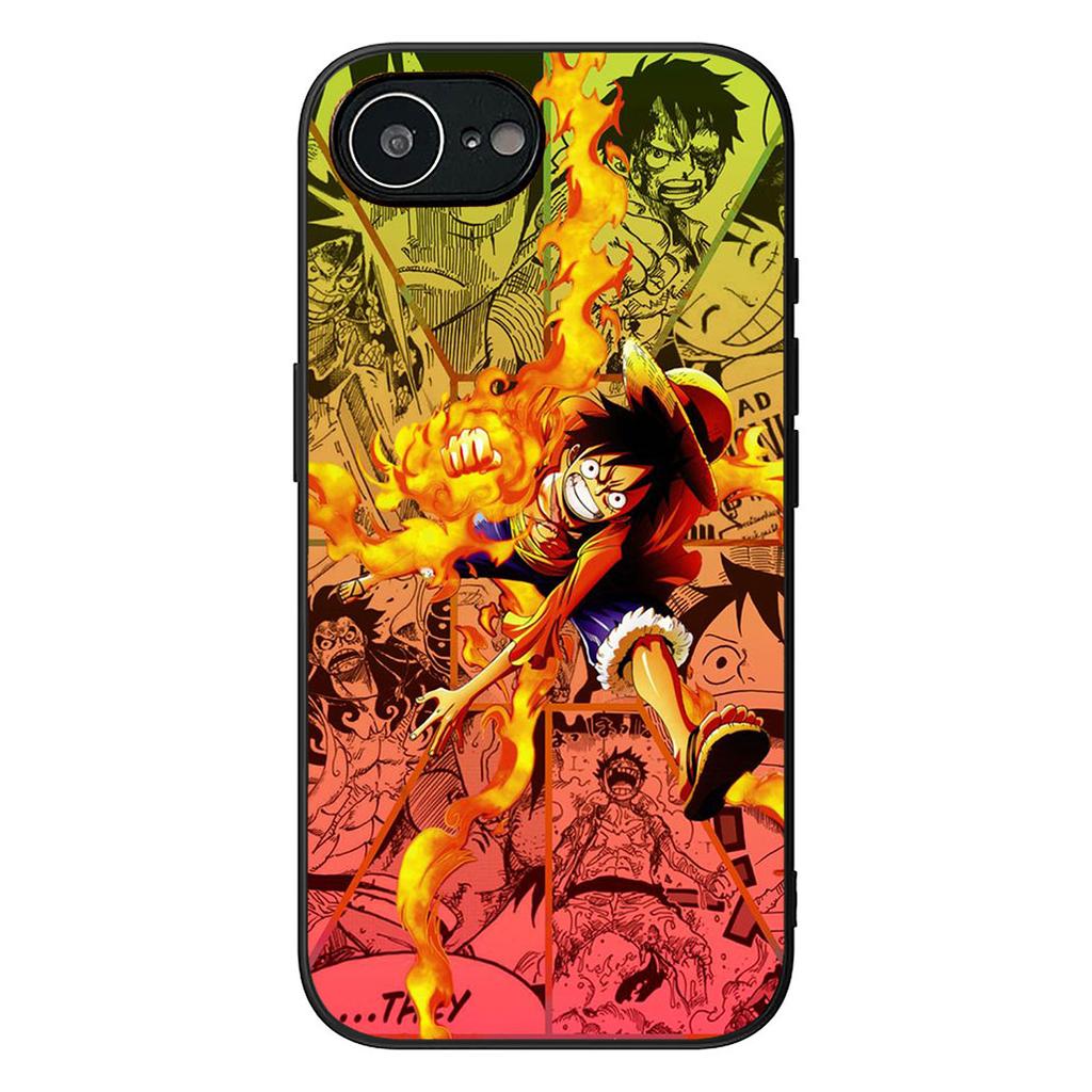 Red Hair One Luffy Pieces Shanks Phone Cover for Motorola Moto E13 E20 E32 E22 E14 E15 G32 G60 G72 G7 G8 G82 G9 Plus Power Case