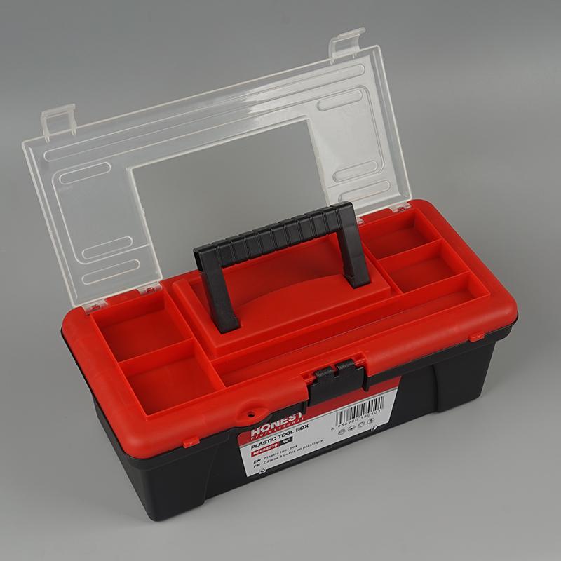12-calowy wielofunkcyjny plastikowy ABS pojemnik do przechowywania narzędzi z uchwytem przenośny organizer na narzędzia, wielofunkcyjny do samochodu i domu