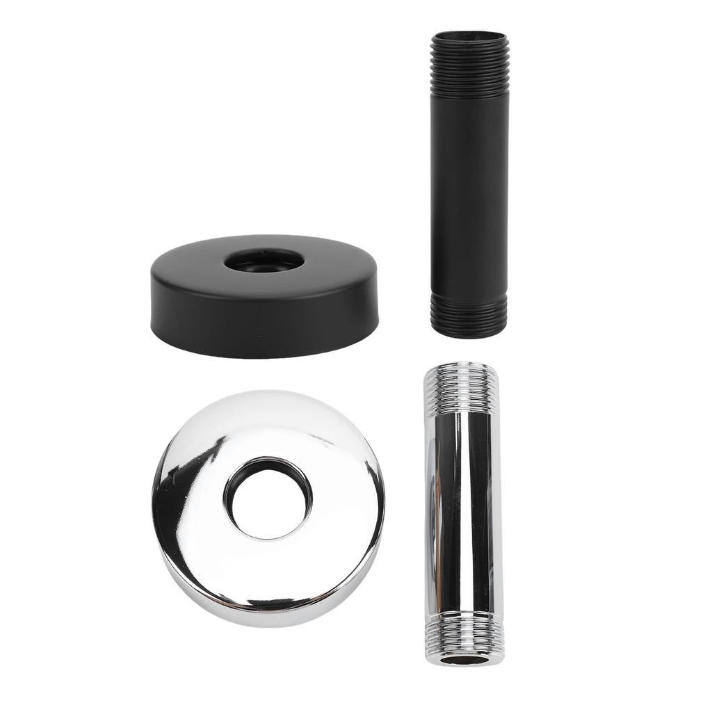 Shower Arm 3 Inch Ceiling Mounted Shower Arm Stainless Steel Straight 14 NPT 1/2 Inch Shower Pipe Arm for Standard Showerhead