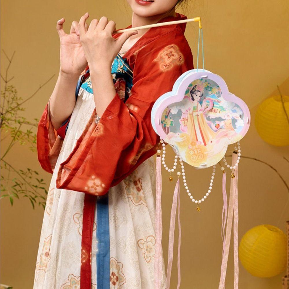 Chinese Style Mid-Autumn Festival Lantern Handmade Lantern Lamp  Hanfu Accessories