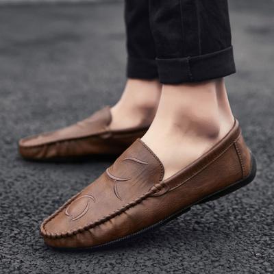 Loafers New Men's Comfortable Driving Shoes Gentleman Flats Business Shoes Fashionable and Comfortable Antiskid Office Outdoor