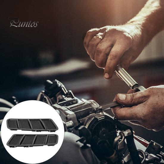W166 ML Radiator Protector Cover Air Outlet for 2012-2015, Non-Destructive Guard Installation Grid Design Heat Dissipation Sun-Resistant Car