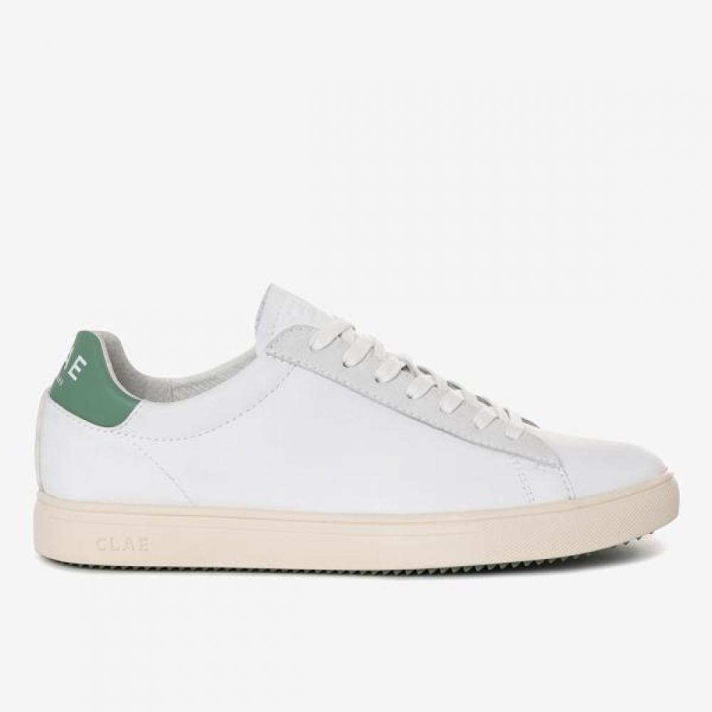 Clae Простые чистые мужские женские кожаные кроссовки Sceu231br00 Wlg 230