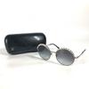 Chanel 4234-H CC CC Mark Pearl Glasses Glasses Eyewear Sunglasses Metal Black