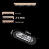 Transparent Self-Adhesive Cable Clips for Wall, No-Punching High Viscosity Wire and Network Cable Organizer