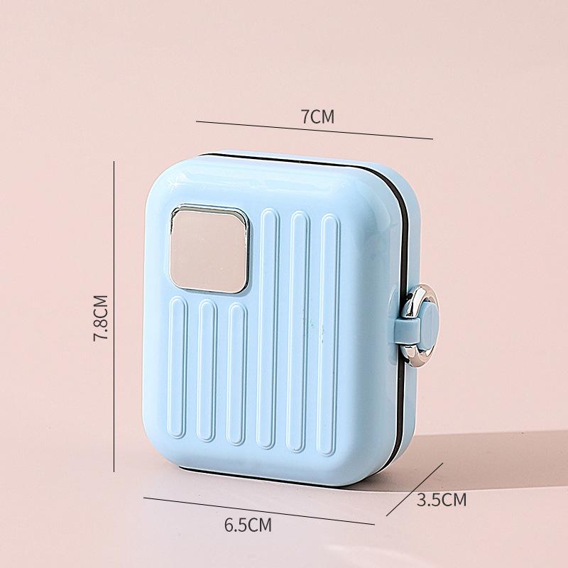 Portable Medicine Dispenser Daily Three-meal Medicine Reminder Box New Mini Travel Jewelry Storage Box Sealed and Moisture-proof