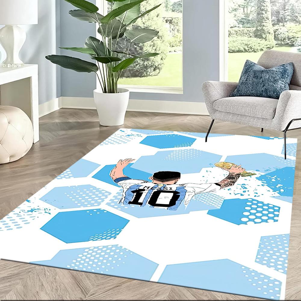 Argentina Football Celebration Square rugs are a great choice for living rooms, bedrooms, home décor, and as gifts.