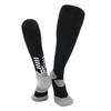 Non-Slip High Elasticity Adult Football Training Socks - Long Tube, Solid Color Cotton Sports Socks