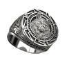 New Viking Warrior Wolf Head Men's Ring Retro Celtic Wolf Totem Ring