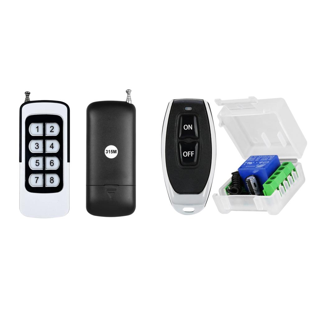 

Клонирование дистанционного управления дистанционным управлением для электрических ворот (Черный, 315 МГц, 8 клавиш)