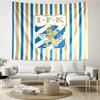 IFK Göteborg Wandteppich für Schlafzimmer, Wohnzimmer, Spielzimmer, Dekorations-Kunstzimmer Wandteppich Feiertags- und Geburtstagsgeschenke