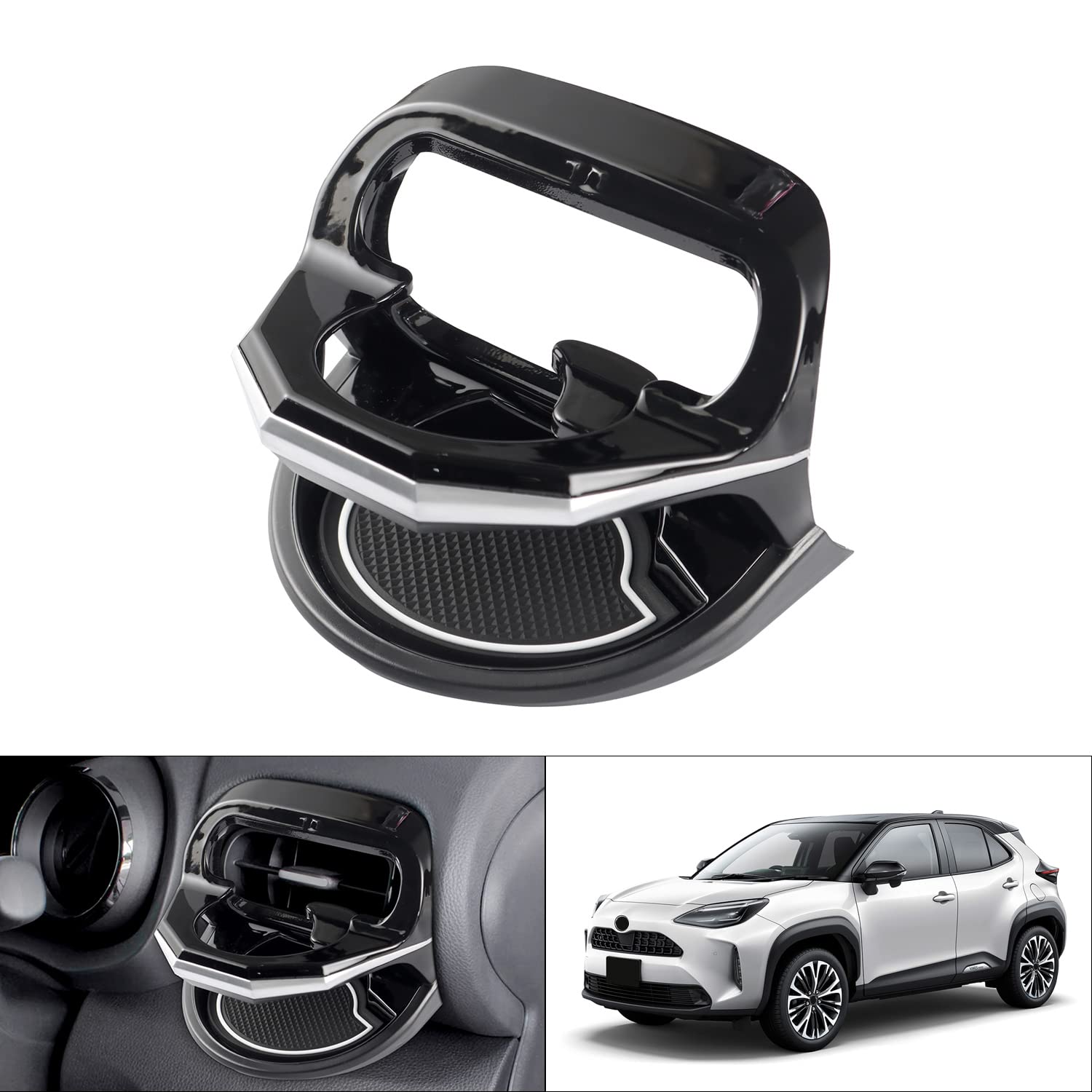 

Cartist Toyota Yaris Yaris Cross Подстаканник Сиденье водителя Правая ручка Удлинитель Подставка для стакана Кондиционер Воздуховод YARISYARISCROSS Car M