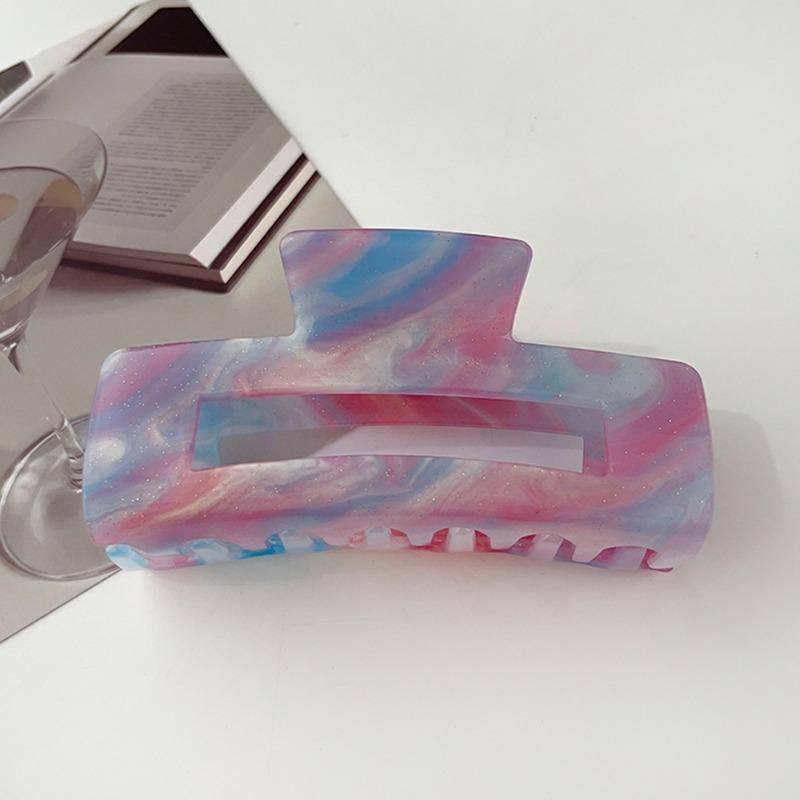 Color-changing Hair Clips with A High-end Feel Iridesy Grappling Clips Elegant Updo Shark Clips and Hair Accessories