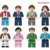 Professional Minifigures Lw007A Children Assemble Small Particles Building Block Toy Paint Nurse Student