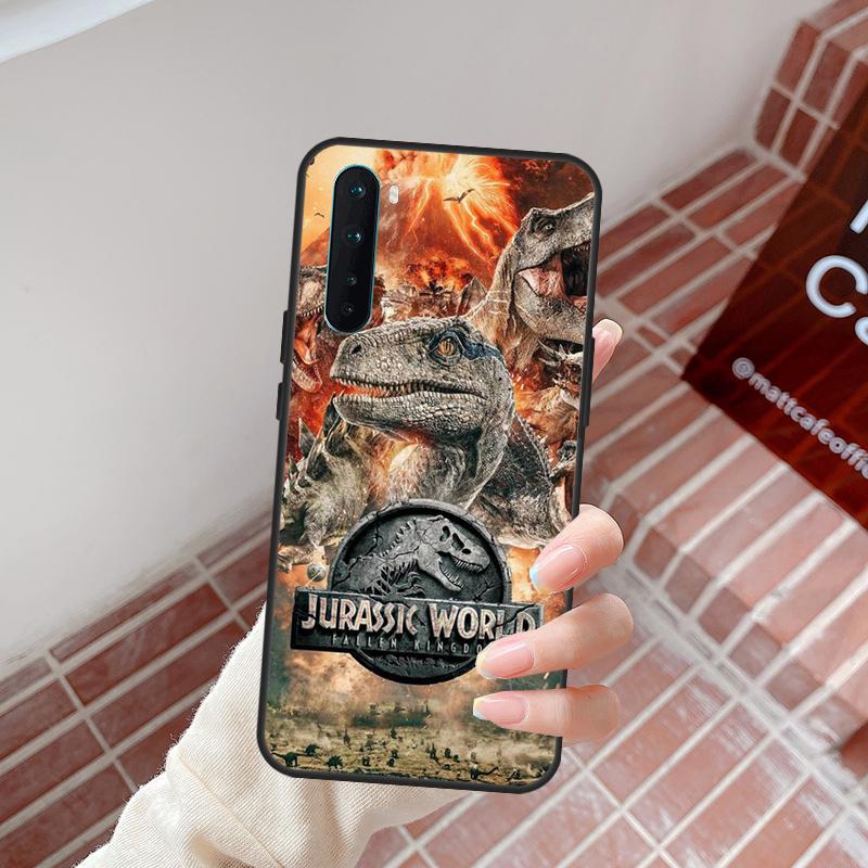 Dinosaur Jurassic Park Case For OnePlus 13R 12R 10R 13T 15 13 12 11 10T 8T Nord CE 4 3 2 Lite N20 N30 Nord 5 Cover