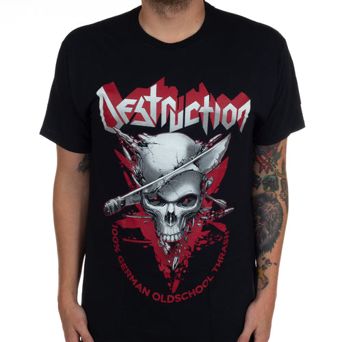 Best DESTRUCTION Band Graphic Cotton T-shirt Unisex Summer Short Sleeve Fashion Brand Tee Luxury Casual Vintage Retro Top