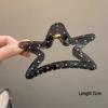 Koreanischer Eleganter Kürbisbogen Polka Dot Haarspange - Groß, Cremige Texturierte Hochsteckfrisur-Accessoire