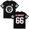 Summer Unisex Vintage Top Di Laurentis 66 Off Campus TV Series T-shirts Briar University Hockey T-shirt Hip Hop Streetwear Tshirt Short Sleeve Casual