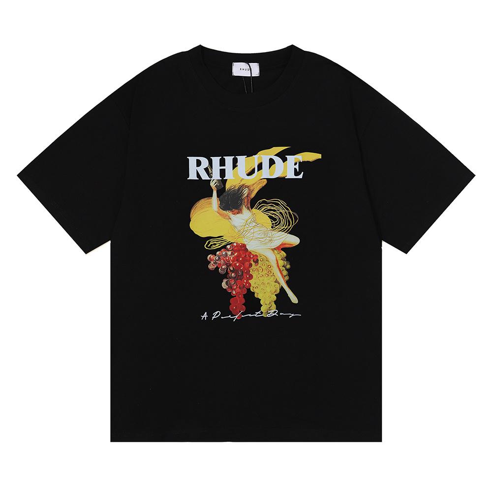 5013 Summer Men Women Print Boxy Oversized Cotton Tee 100% Cotton T-shirt S