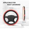Coprivolante Cartoon a Pois con Fiocco per Donne Accessori Decorazione Auto Modello Stampato Taglia Unica Regalo Accessori Auto