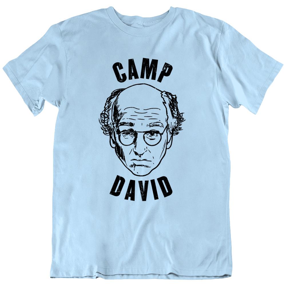 Camp David Larry David Presidential Retreat Parody Funny T-Shirt Tee Gift New
