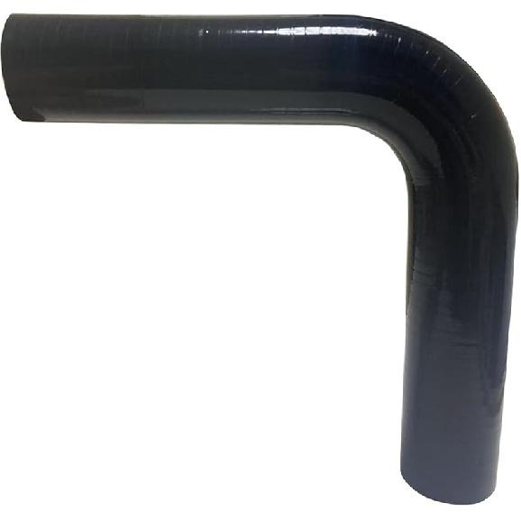 ID 2  90 Degree Silicone Hose Elbow Coupler 7  Leg Length Universal 4-Ply Reinforced Silicone Straight Turbo Pipe Elbow Intake Radiator Hose ID 1.25