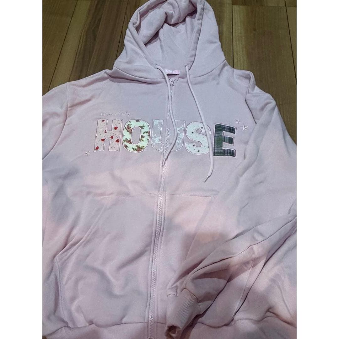 wego wc patchwork logo hoodie