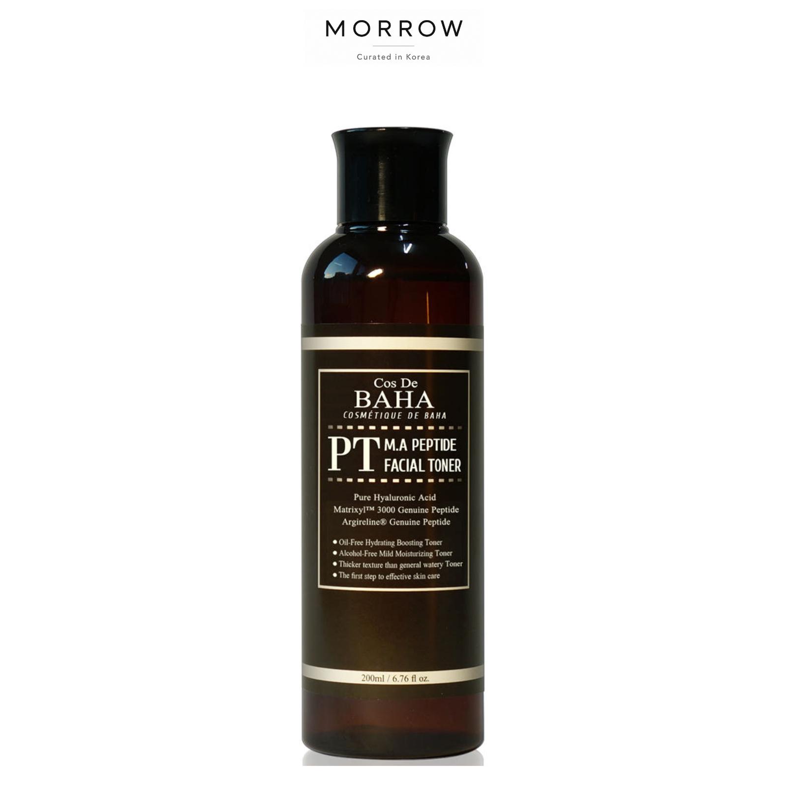 COS DE BAHA PT Matrixyl 3000 & Argireline Peptide Firming Hydrating Toner 200ml 200ml 1EA