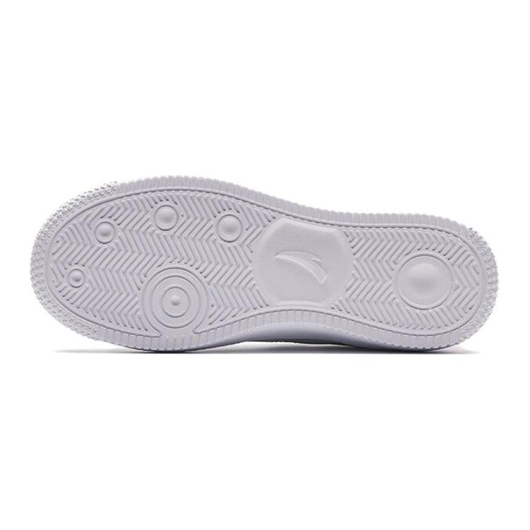 Anta Kids Versatile Non-Slip Shock Absorbing Low-Top Skate Shoes Kids Skate Shoes White Pink A332418004H-5