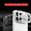 For POCO F9 Ultra Pro Lens Protectors Cover Aluminum Metal Camera Scratch-resistan Auto Adsorption Rear Lens Film