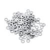 100pcs  304 Stainless Steel  Metric flat Washers Screw Repair Kit Tool M3 M4 M5 M6 M8 M10 (M3)