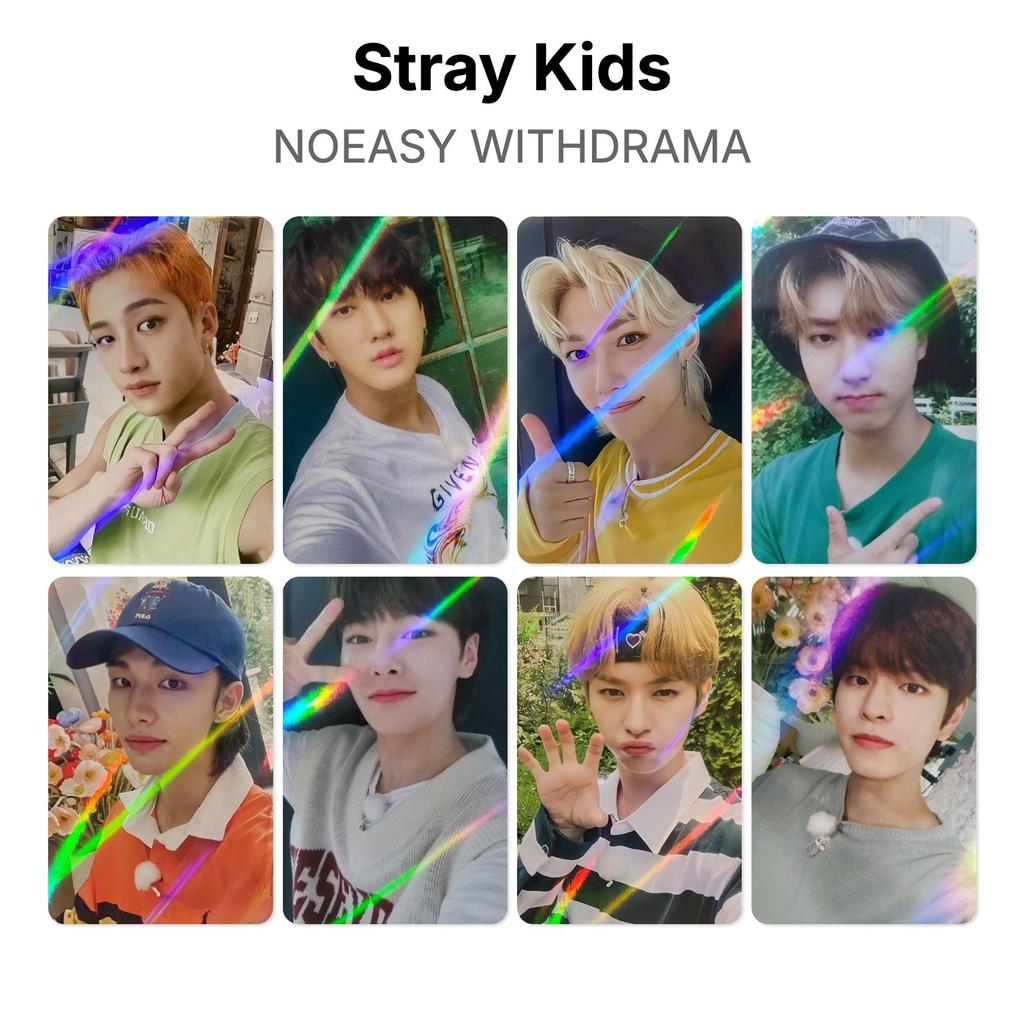 Stray Kids NOEASY WITHDRAMA Official Photocard