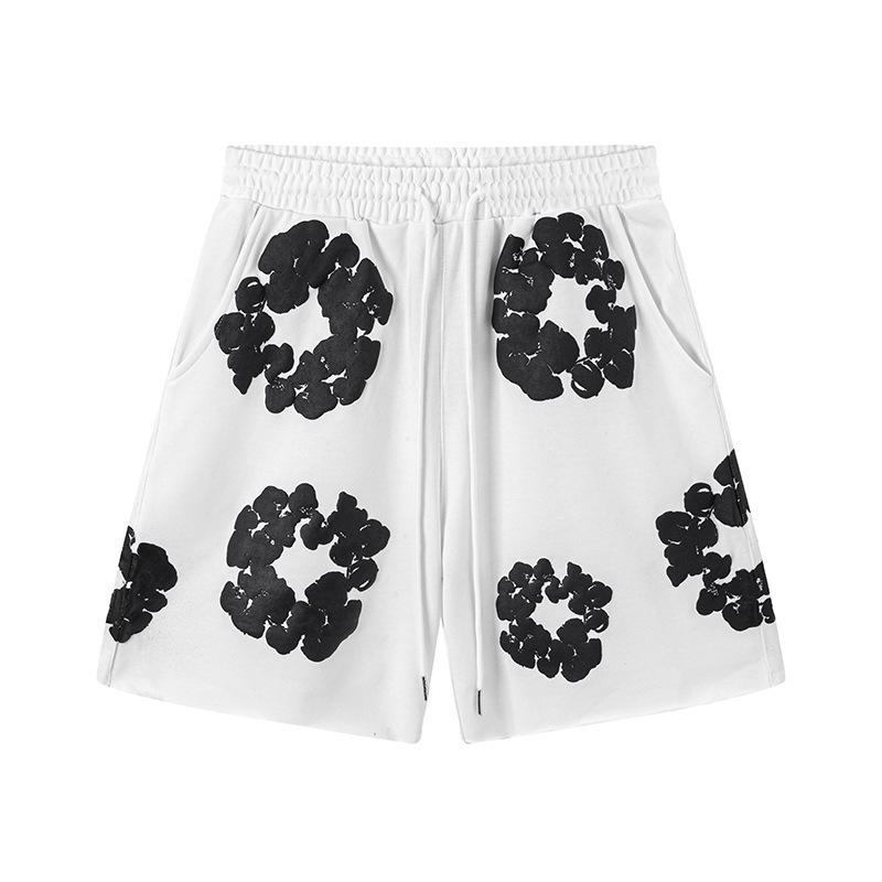 Fleece-Lined Denim Tears Hoodie & Sweatpants Set Inspired by Kanye's Style