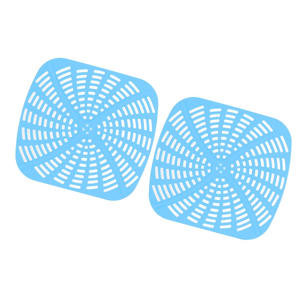 2 Stück Fritteuse Wiederverwendbare Silikon Fritteusen Einlage Kratzfeste Silikon Einlegematte für Ninja Foodi AG301 Fritteuse Blau