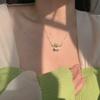 Super Fairy Mori Lily of the Valley Necklace for Women, Ins Trend Sweet Floral Niche Light Luxury High-End Clavicle Chain