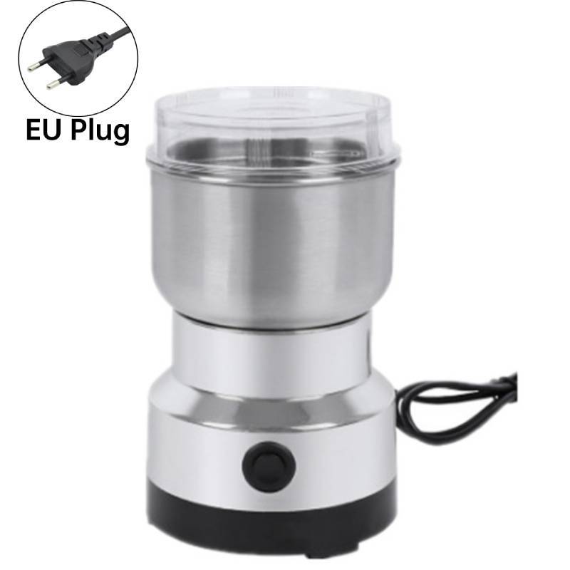 Coffee Grinder Food Processor With Stainless Steel Blades For Home Use And Dry Grinding