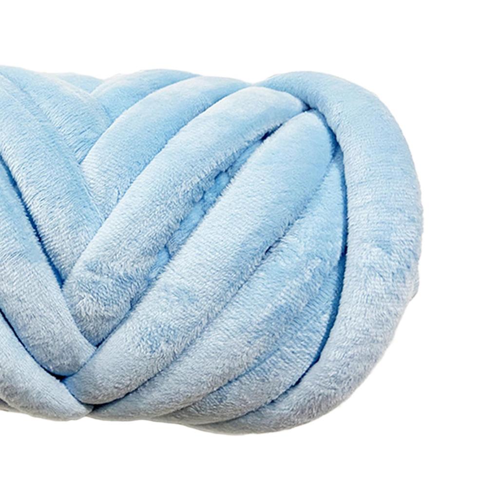 Fire voluminoase, lavabile, lungime 20 m, tricotat manual, fire moale, grosime, tricotat cu braț