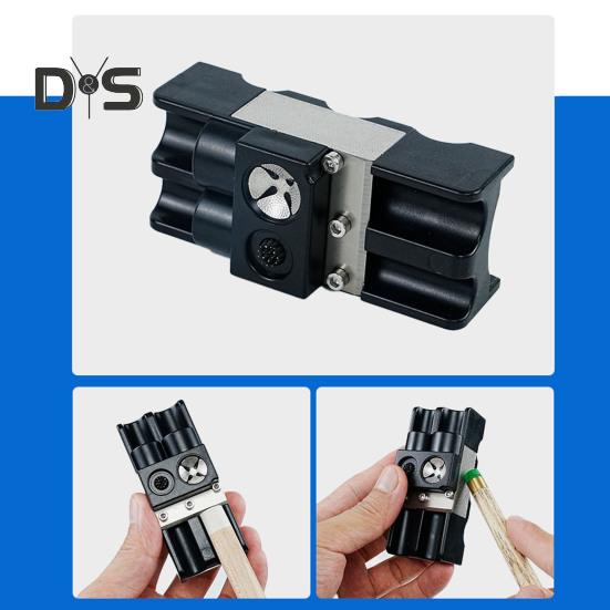 Pool Cue Tip Repair Tool 9-in-1 Billiard Cue Tip Grinder Pool Cue Shaper Burnisher Portable Billiards Cue Accessories