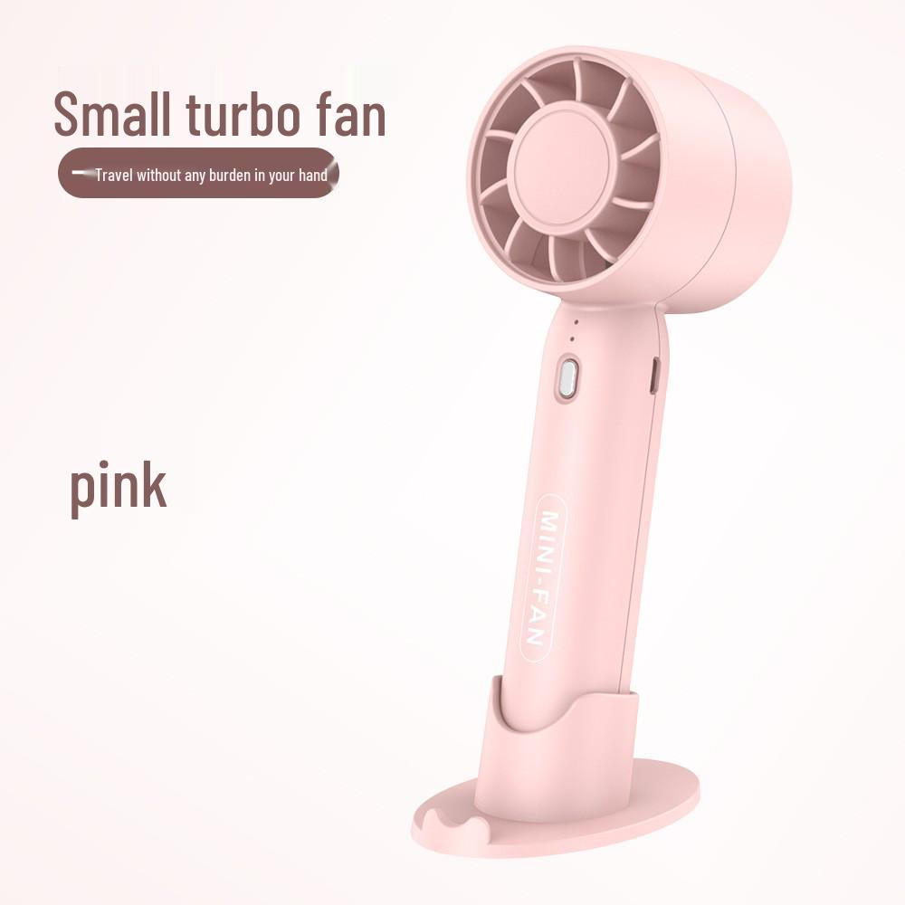 New Mini USB Rechargeable Silent Handheld Fan - High-Speed, All-in-One Electric Fan High-Speed Fan