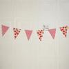 12Pcs 3.2M Long Wedding Banner Fabric Pennant Flags Wedding Hanging Decorations For Holiday Party Indoor and Outdoor